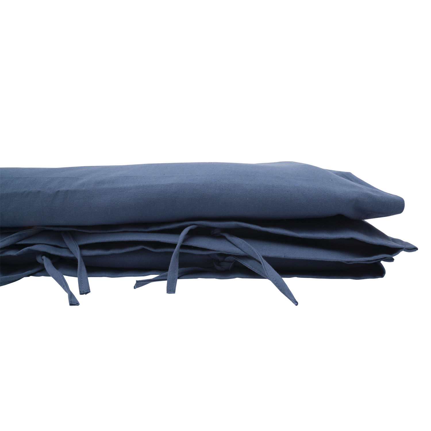 PIECERA CASA ALVARINHO STONE WASH 145 X 70 CM ALGODÓN AZUL - 2