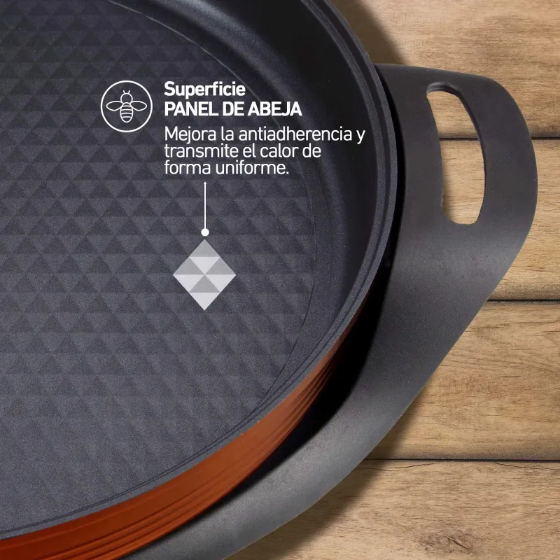 PAELLERA ELE CTRICA JATA JEPE1639 38 CM 2000 W ANTIADHERENTE - 11