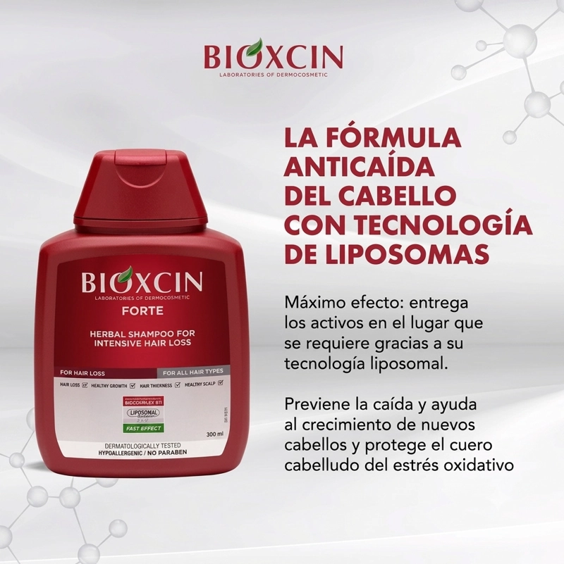 SHAMPOO BIOXCIN FORTE 300ML - 2