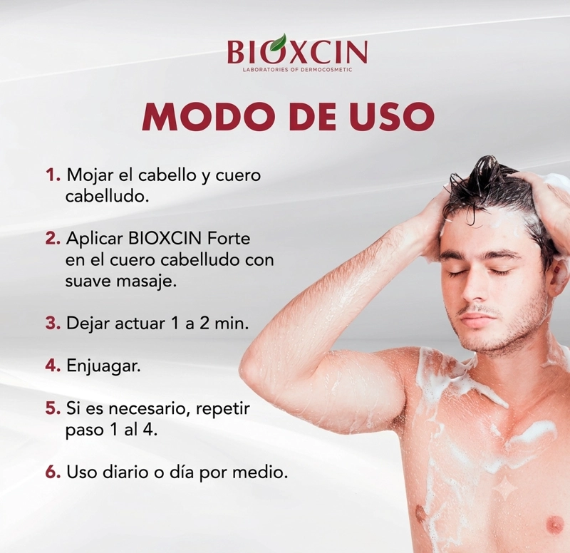SHAMPOO BIOXCIN FORTE 300ML - 5