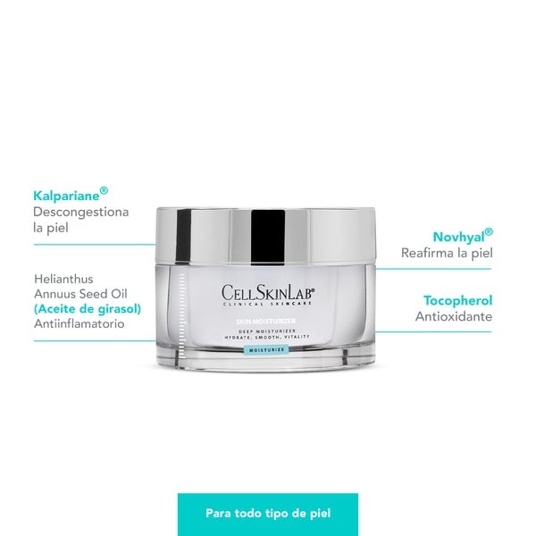 HIDRATANTE ROSTRO Y CUELLO CELLSKINLAB 50 GR SKIN MOISTURIZER - 2