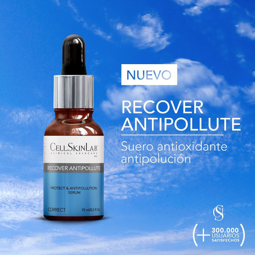 SERUM ROSTRO Y CUELLO CELLSKINLAB 15 ML RECOVER ANTIPOLLUTE - 2