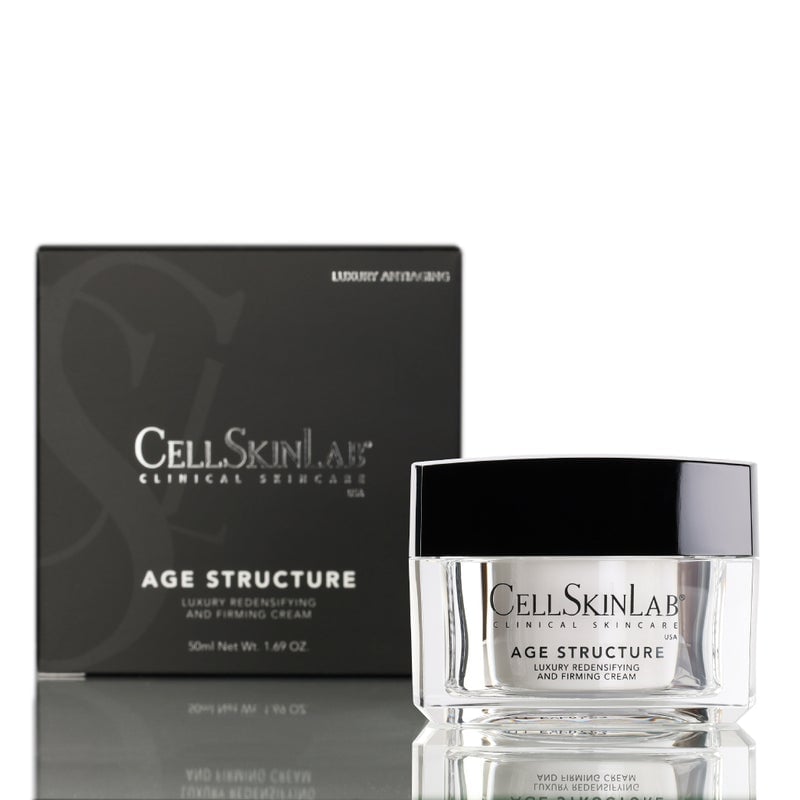 REDUCTOR Y REAFIRMANTE ROSTRO Y CUELLO CELLSKINLAB AGE STRUCTURE CREAM 50 GR - 1