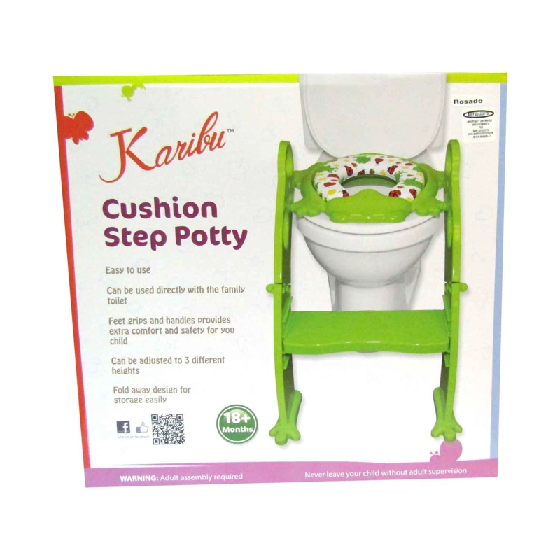 ADAPTADOR KARIBU BAÑO CON ESCALERA AZUL - 3