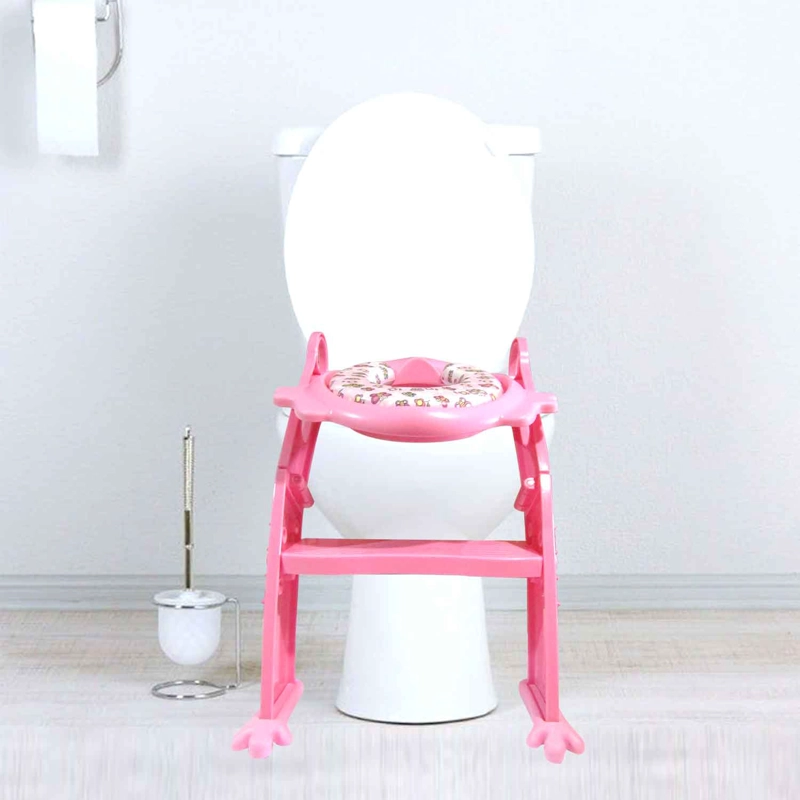 ADAPTADOR KARIBU BAÑO CON ESCALERA ROSADO - 2