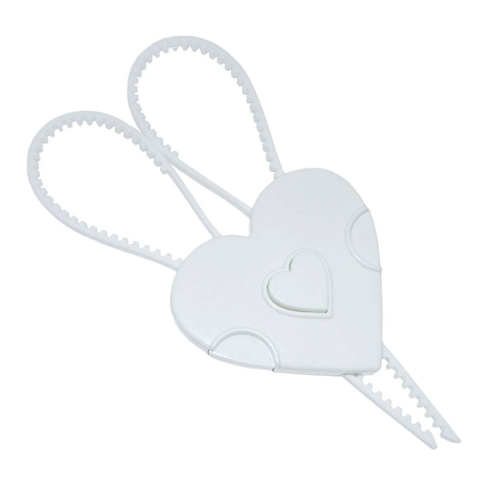 SEGURO BABY DULCCITTO MANILLAS FLEXIBLE DISEÑO CORAZON - 1
