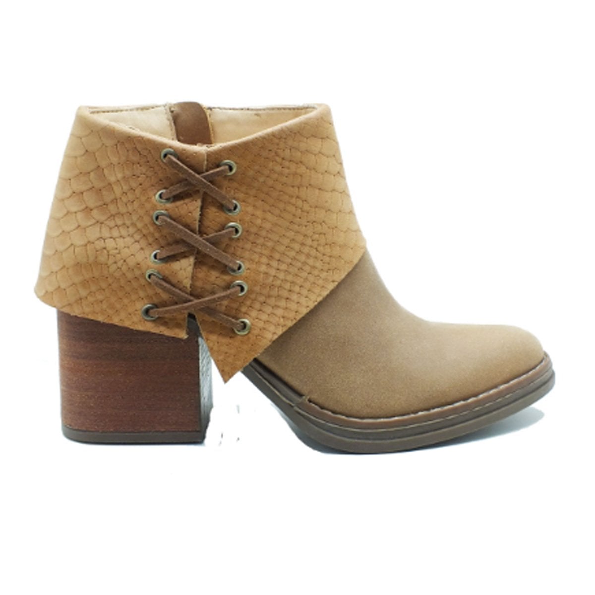 BOTIN ISIDORA CUERO CAMEL - 1
