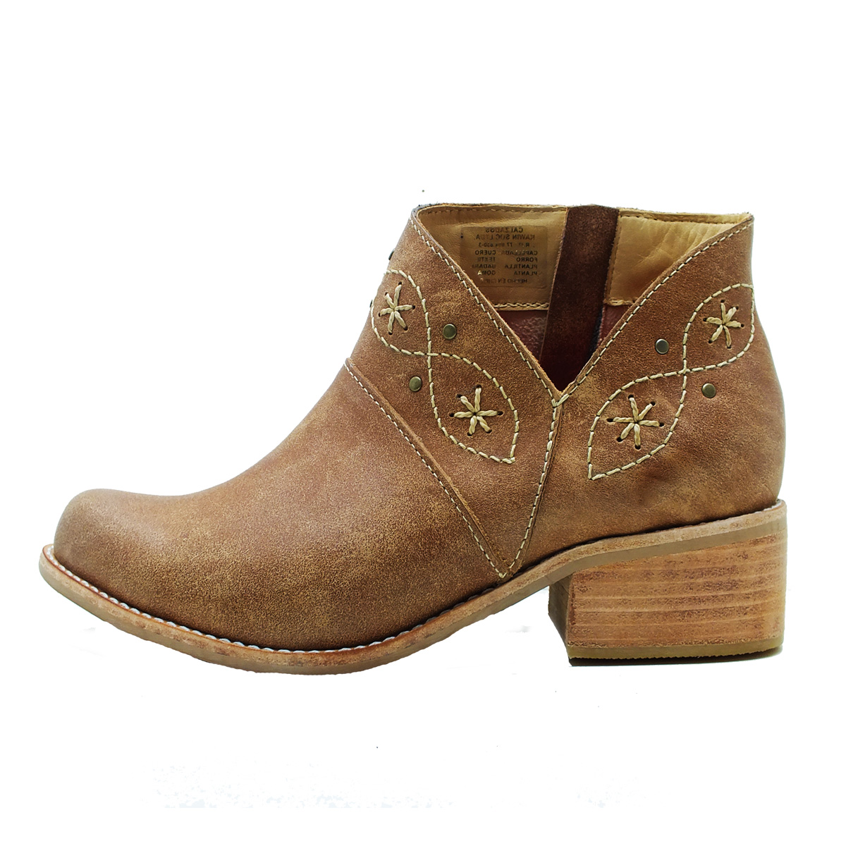 BOTIN ISABELLA CUERO CAMEL - 1