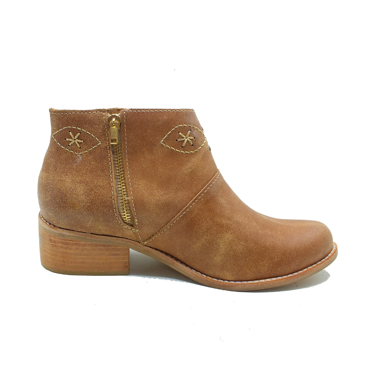BOTIN ISABELLA CUERO CAMEL - 2