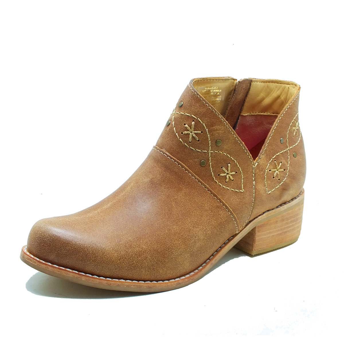 BOTIN ISABELLA CUERO CAMEL - 3