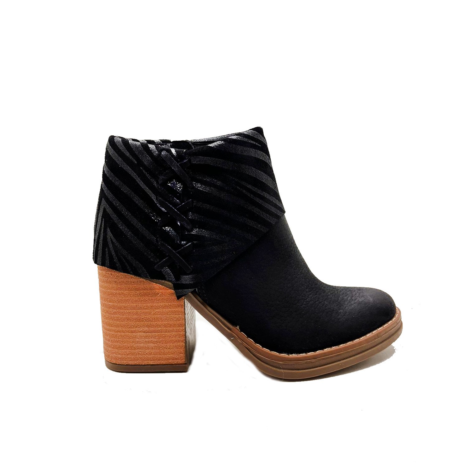 BOTIN ISIDORA CUERO NEGRO - 1