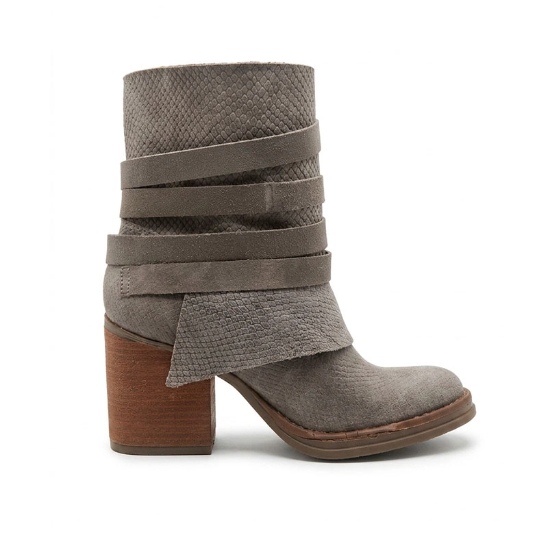 BOTA TRINIDAD CUERO TAUPE AMANO SHOES - 3