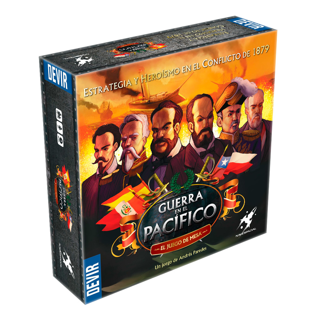 JUEGO DEVIR LA GUERRA EN EL PACÍFICO - 1