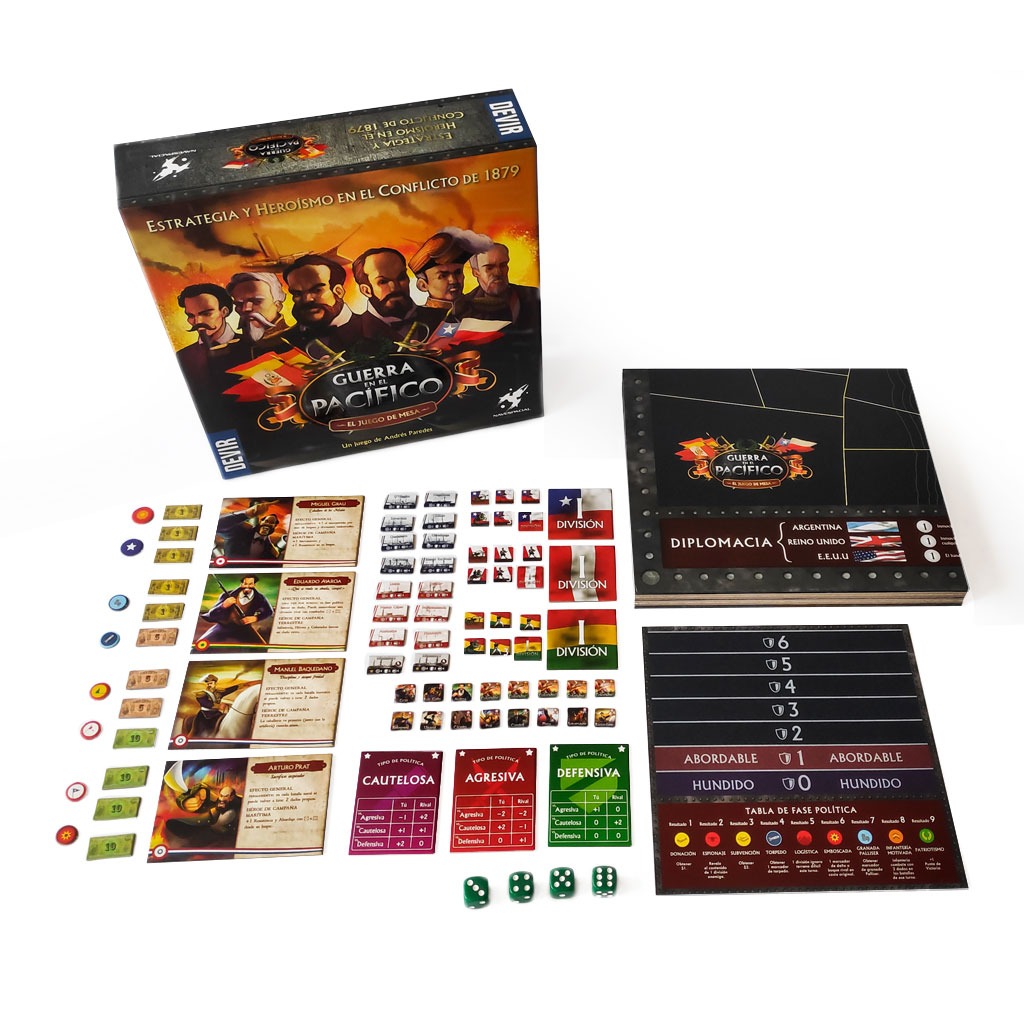JUEGO DEVIR LA GUERRA EN EL PACÍFICO - 2