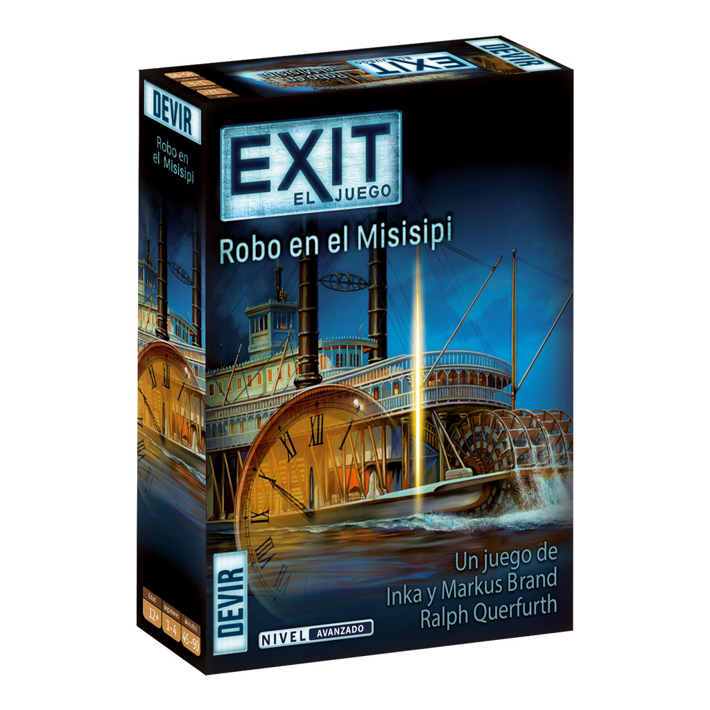 JUEGO DEVIR EXIT ROBO EN EL MISISIPI