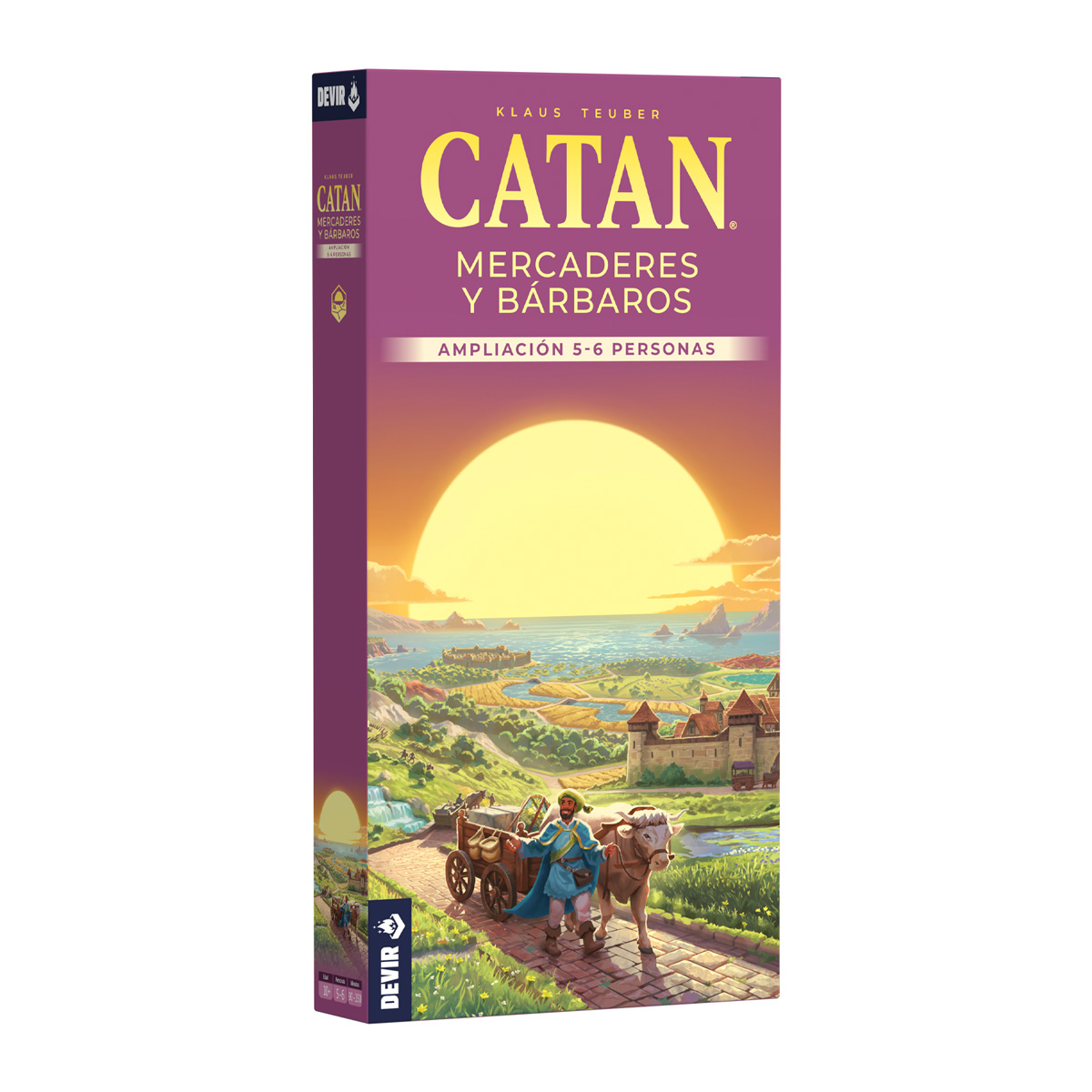 JUEGO DEVIR CATAN: MERCADERES Y BARBAROS EXP 5-6 JUG. - 1