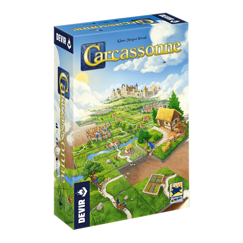 JUEGO DEVIR CARCASSONNE BÁSICO (2DA EDICIÓN) - 1