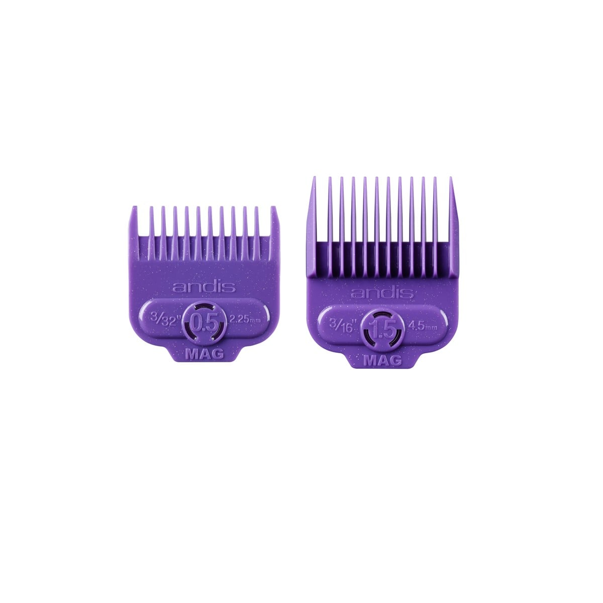 KIT 2 PEINES DALZA MAGNETICOS ANDIS PARA MAQUINA CORTAR PELO - 1