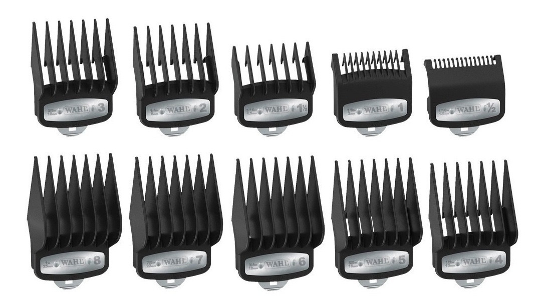 KIT PEINES ALZAS PREMIUM CLIP METÁLICO X 10 UNID WAHL - 2