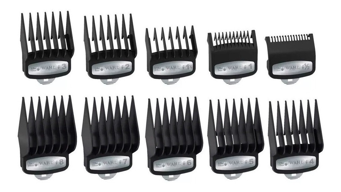 KIT PEINES ALZAS PREMIUM CLIP METÁLICO X 10 UNID WAHL - 3