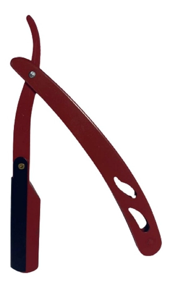 NAVAJIN ACERO INOXIDABLE PARA BARBERO | ROJO - 2