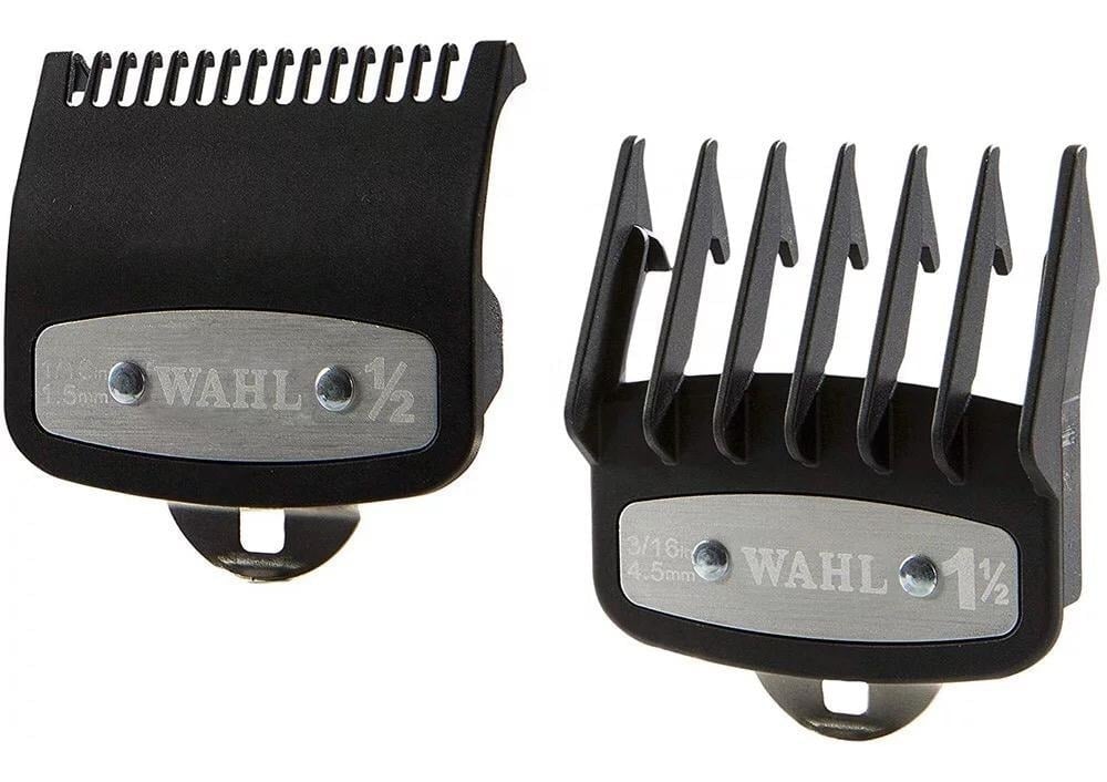 KIT ALZAS BARBERIA FADE 0,5 (1,5 MM) 1,5 (4,5MM) WAHL METALICO - 1
