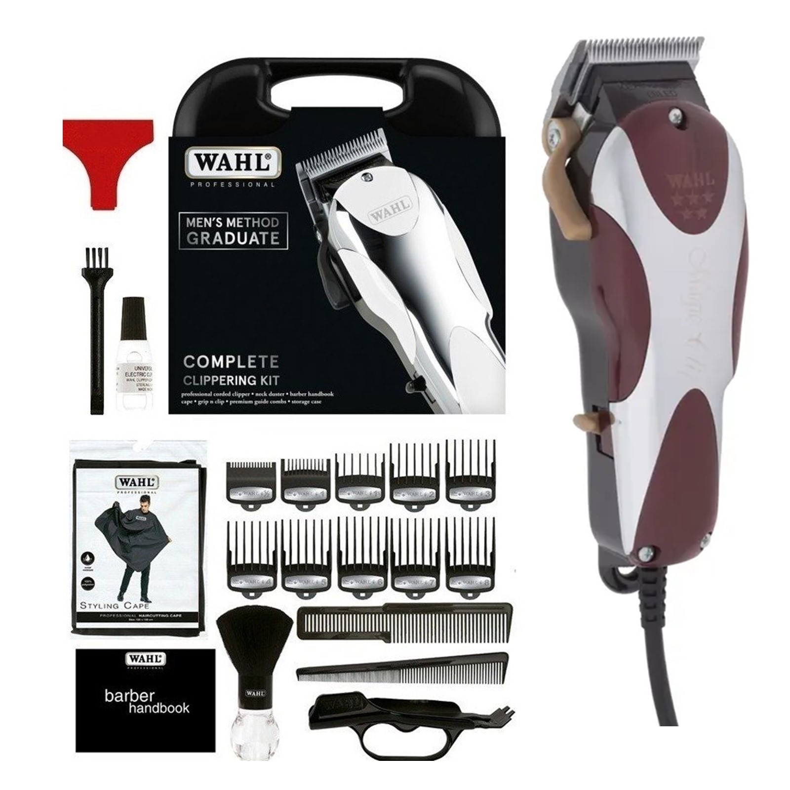 CORTADORA DE PELO MENS METHOD GRADUATE 8202-016 WAHL - 2