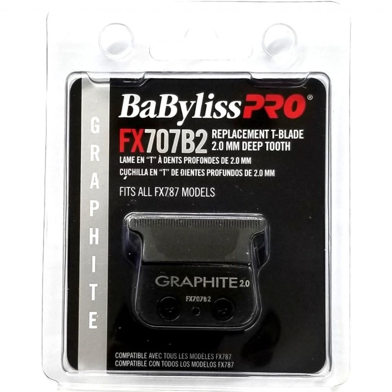 CUCHILLA REPUESTO BABYLISS SKELETON COMPLETA FX707B2 BARBERIA - 3