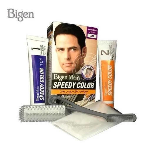 TINTE BIGEN RÁPIDO PARA HOMBRE 101 NEGRO INTENSO SPEEDY COLOR - 2