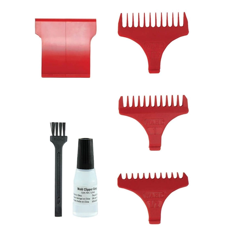 MAQUINA DE CORTE WAHL MAGIC CLIP ELECT + PATILLERA DETAILER BURDEO - 6
