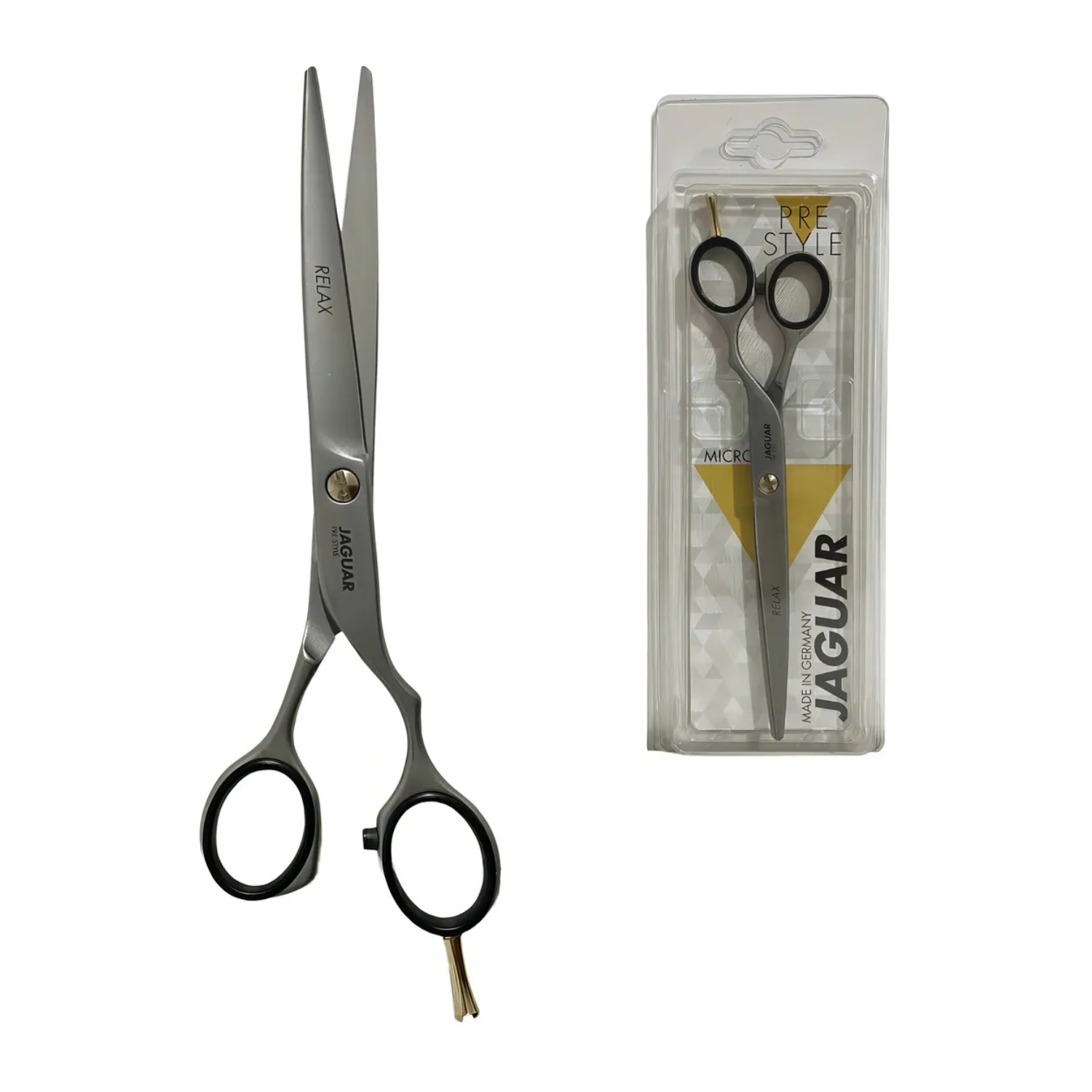 TIJERA MICRODENTADA JAGUAR PRE STYLE RELAX 7 PULGADAS - 4
