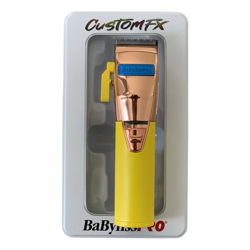 MAQUINA CORTEPELO BABYLISSPRO CUSTOMFX YELLOW METAL - 2