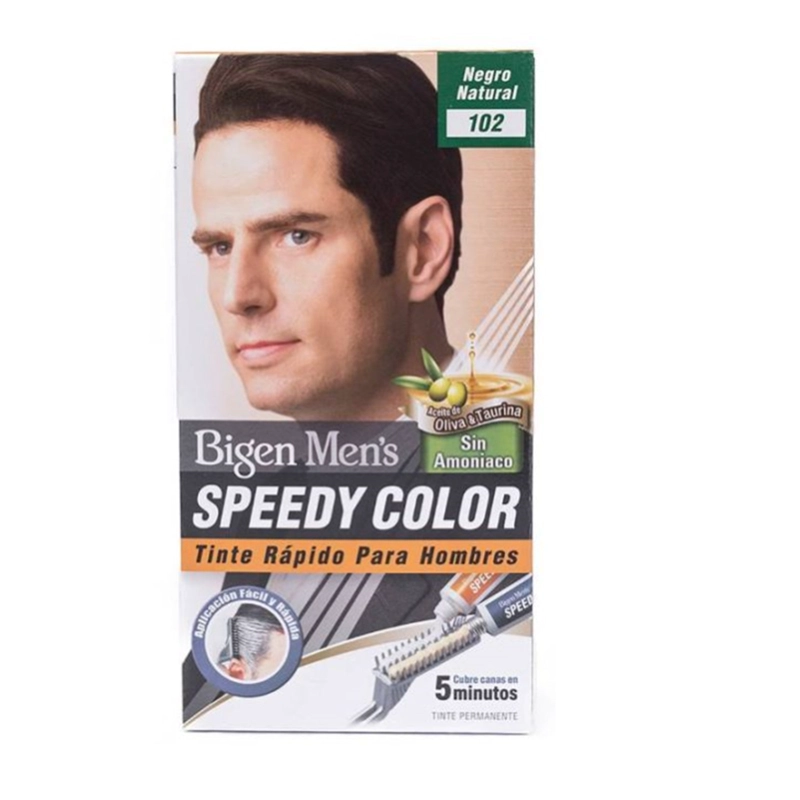 TINTE RAPIDO PARA HOMBRE 102 NEGRO NATURAL SPEEDY COLOR - 1
