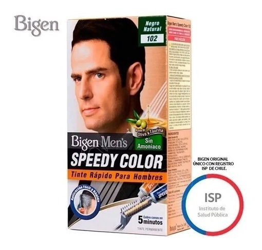 TINTE RAPIDO PARA HOMBRE 102 NEGRO NATURAL SPEEDY COLOR - 2