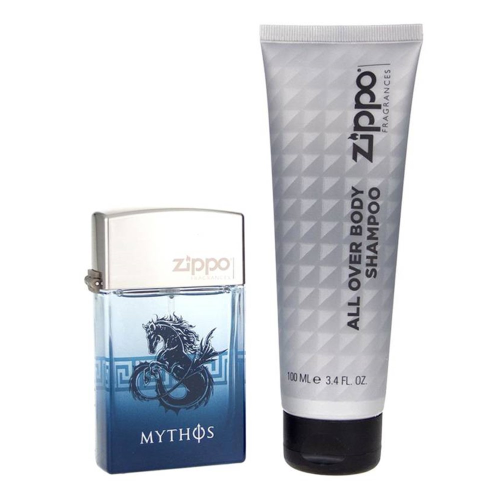 SET ZIPPO MYTHOS EDT 40 ML +SHOWER GEL 100 ML - 2