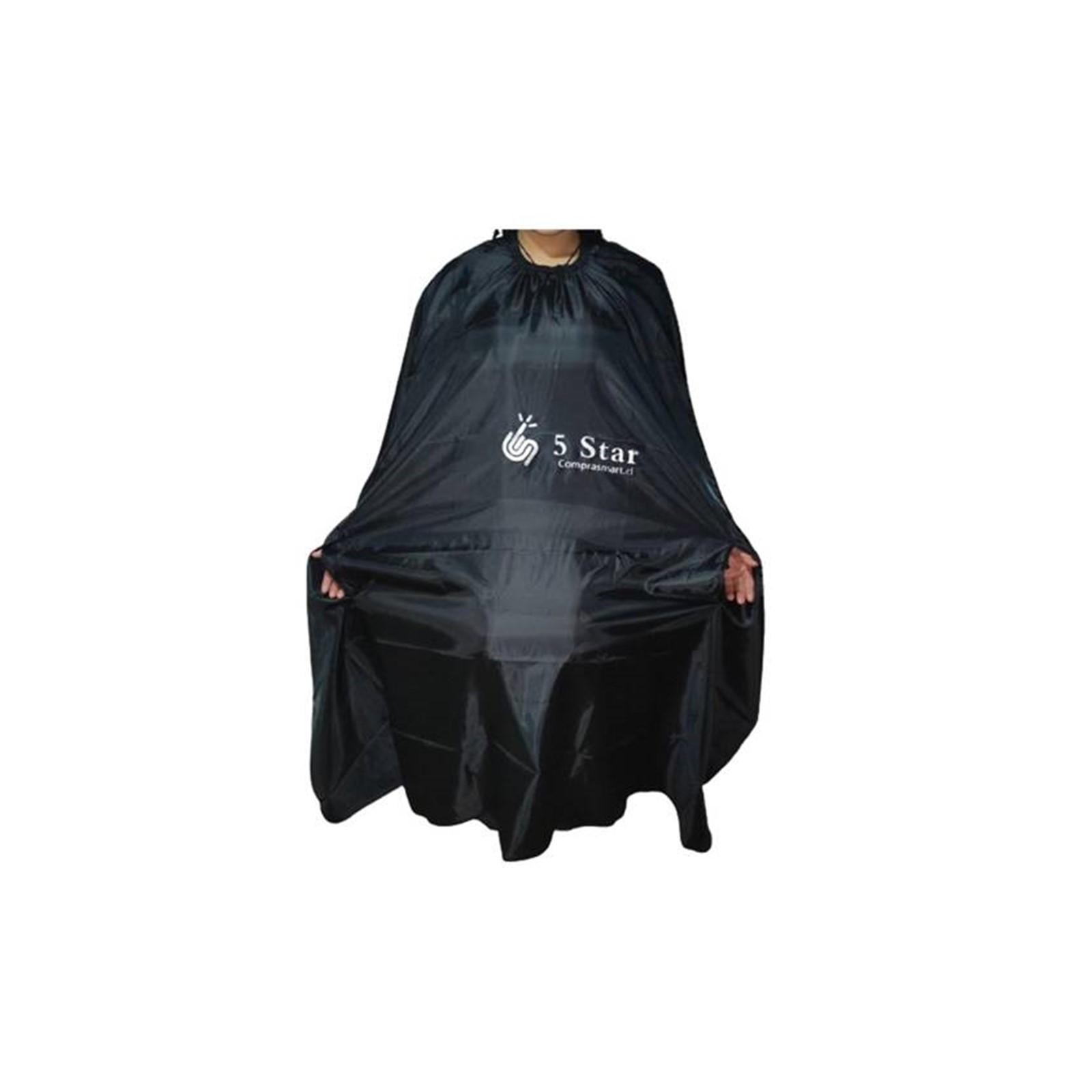 CAPA CORTE TINTURA PEINADOR 5 STAR PELUQUERÍA PROFESIONAL NEGRO - 1