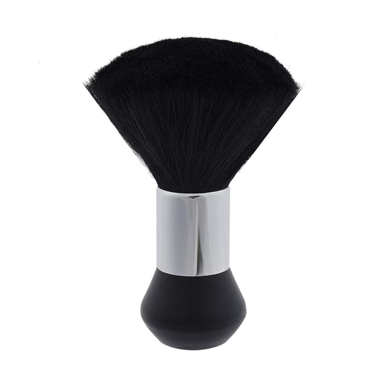 BOTAPELO PARA BARBERÍA PELO SUAVE EN COLOR NEGRO/CON TALQUERA EN COLOR BLANCO. - 3