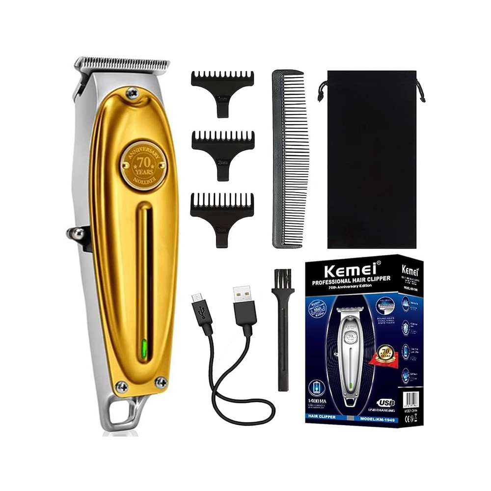 PATILLERA TRIMMER RECARGABLE KEMEI 70 AÑOS KM1949 - 5