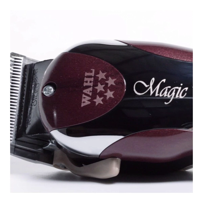 CORTADORA WAHL CABELLO 5 STAR MAGIC CLIP PLATA Y ROJA 220V - 7