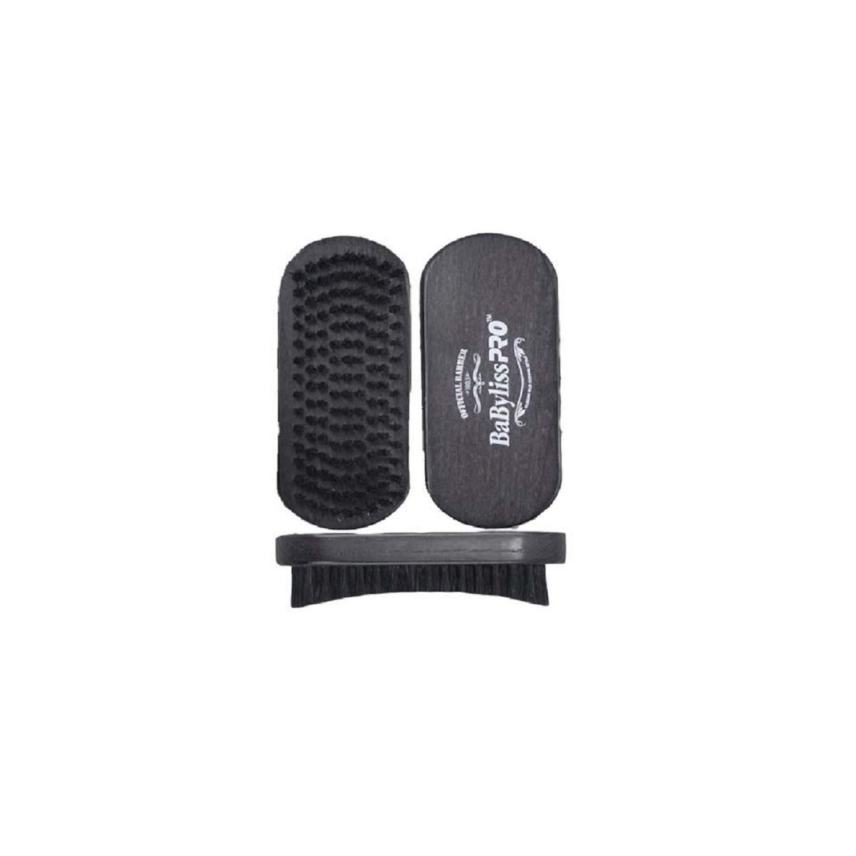 CEPILLO MADERA BABYLISS OVAL CERDAS NATURALES PARA BARBERO - 2