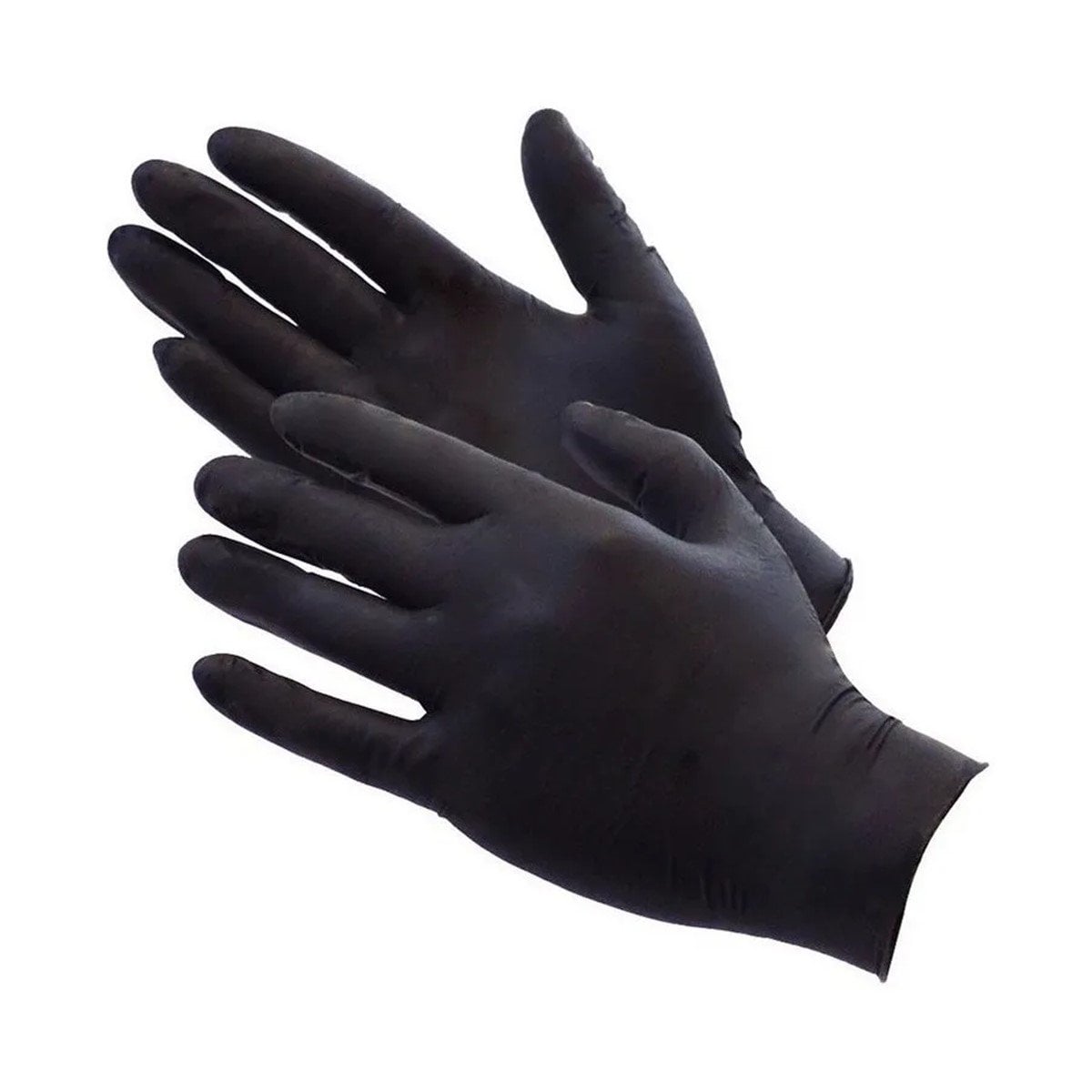 GUANTES NEGRO DESCARTABLES ANTIDESLIZANTES GRIPSTRONG REFORZADO - 3