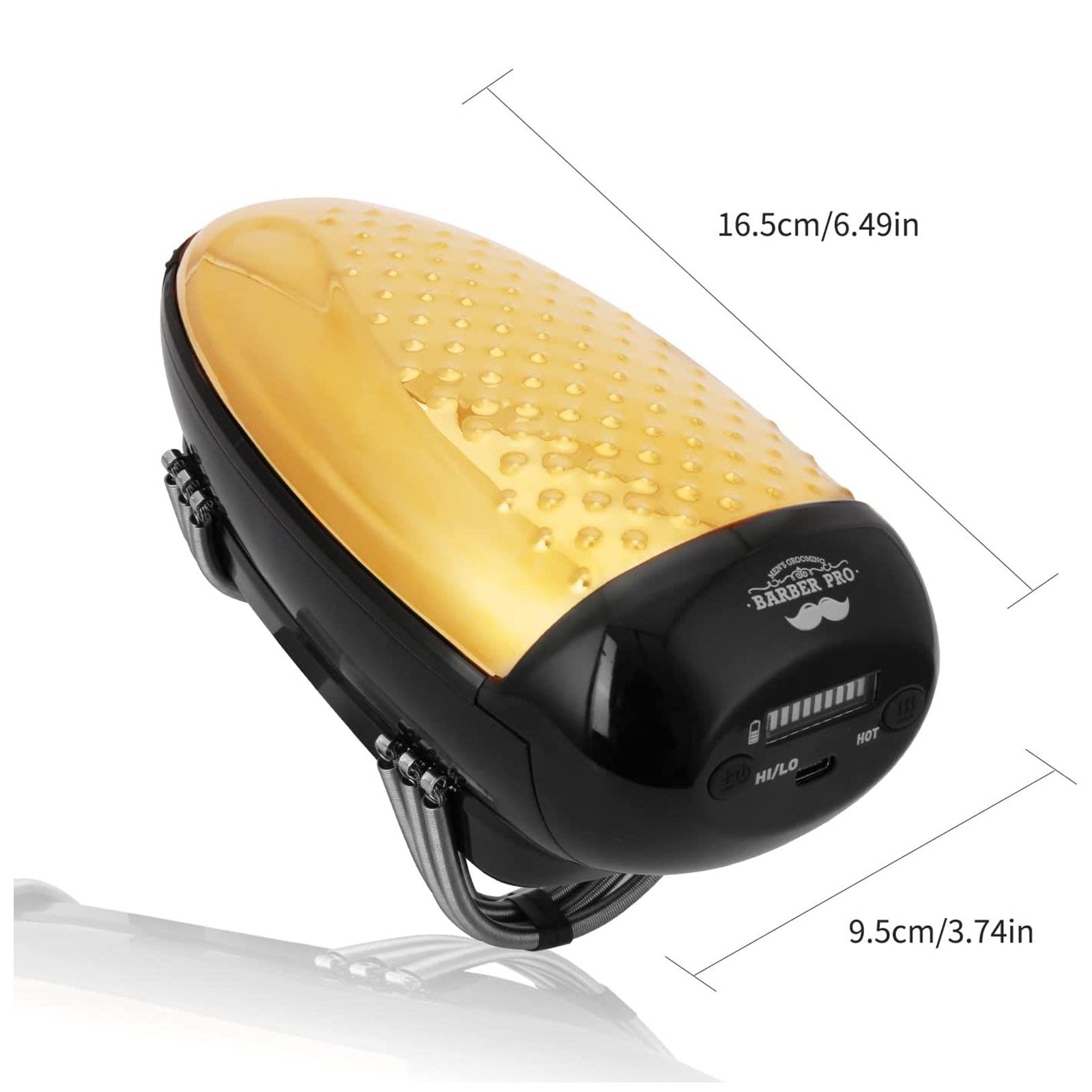 MASAJEADOR 5 STAR BARBER PRO VIBEFX CON SIN CABLE INLAMBRICO - 5