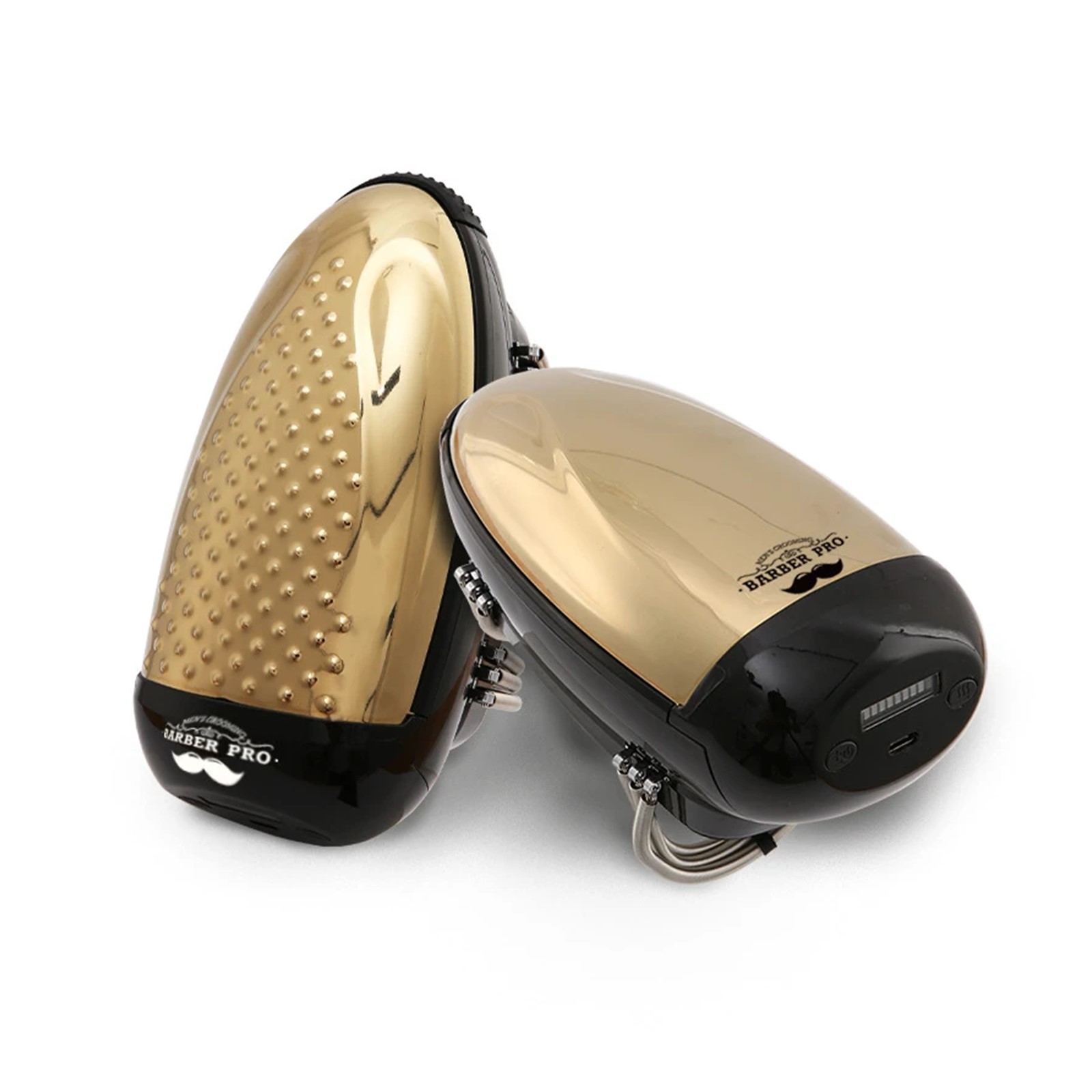 MASAJEADOR 5 STAR BARBER PRO VIBEFX CON SIN CABLE INLAMBRICO - 7