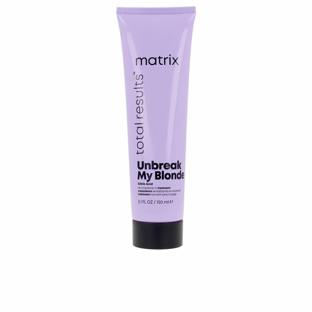 CREMA PARA PEINAR MATRIX 150ML RUBIO DECOLORARDO SIN SULFATOS UNBREAK MY BLONDE - 4