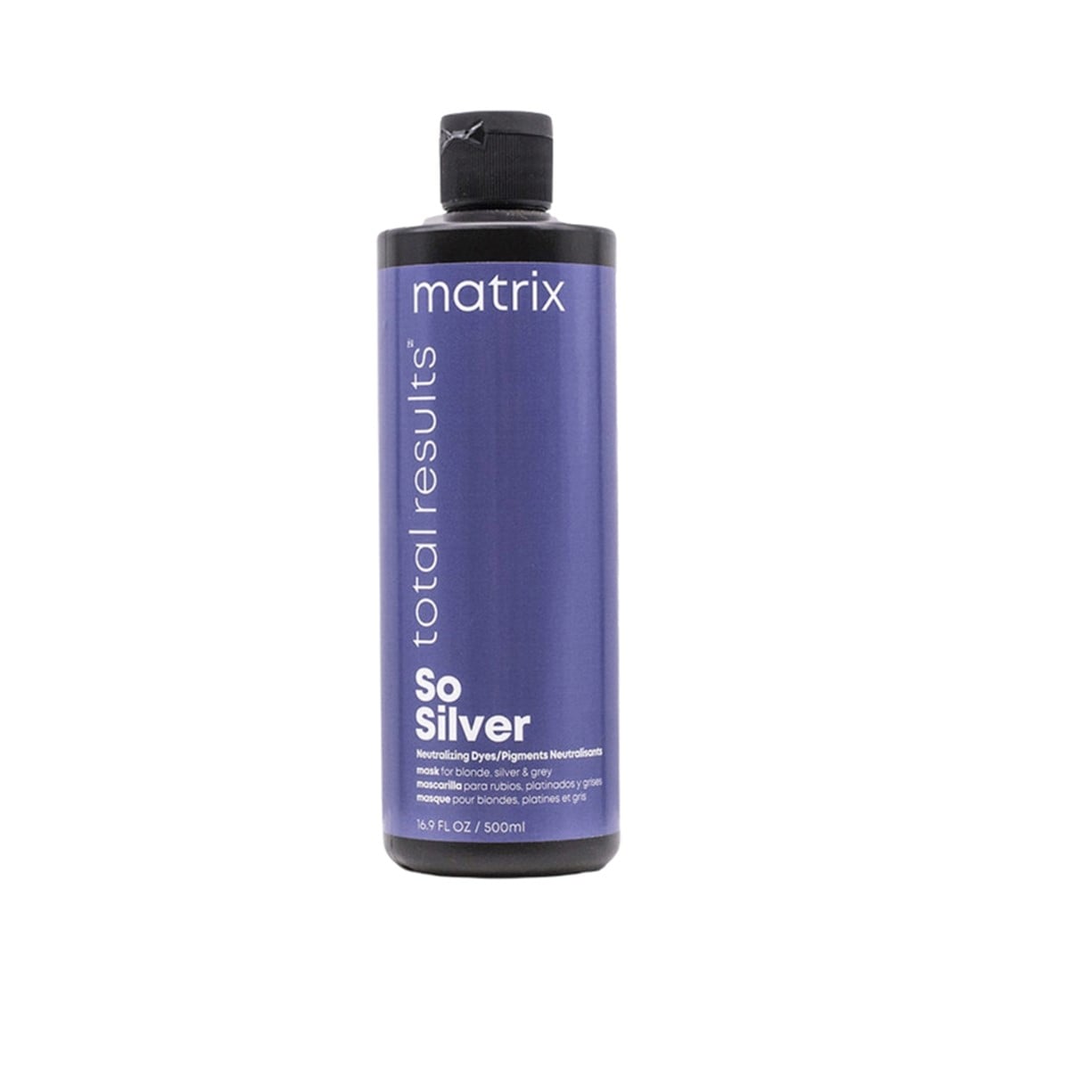 MASCARA CABELLO MATRIX 500ML TOTAL RESULTS SO SILVER - 1
