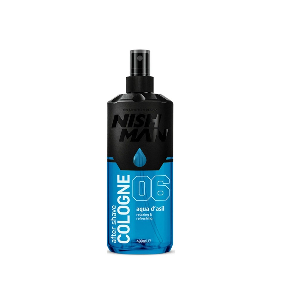 COLONIA NISH MAN AFTER SHAVE EAU DE AQUA D ASIL 06 400 ML - 2
