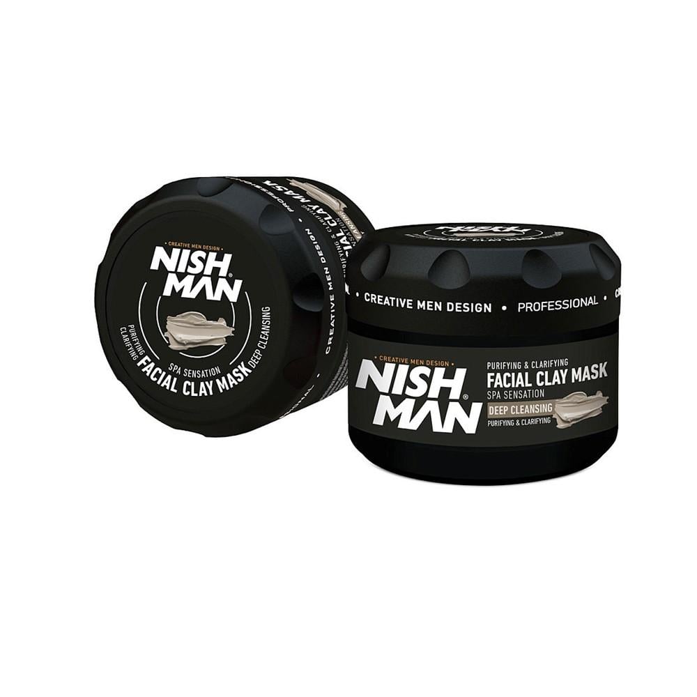 MASCARILLA DE ARSILLA NISH MAN 450G NISHMAN FACE CLAY MASK LIMPIEZA - 1