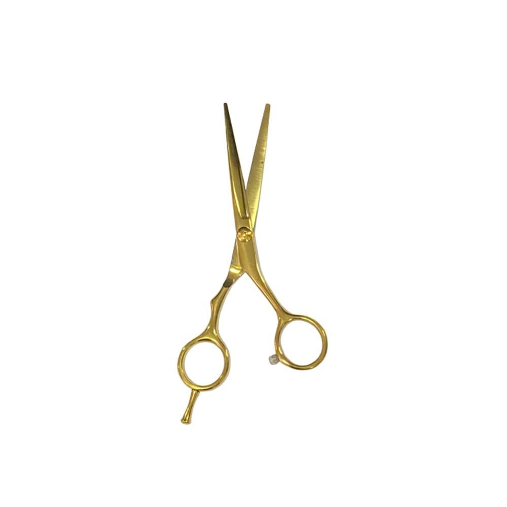 TIJERA PELUQUERIA PROFESIONAL CORTE FILO NAVAJA TONI&GUY 5.5 DORADO - 1