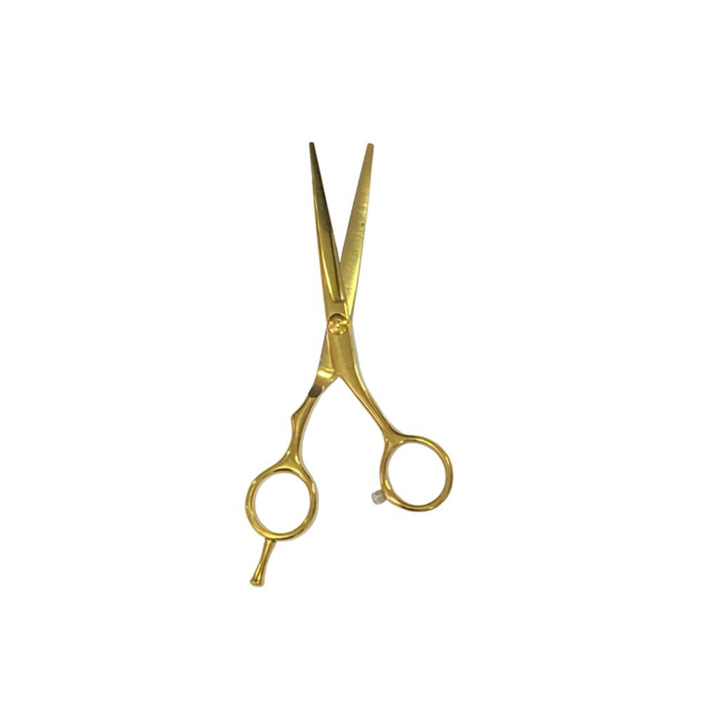 TIJERA PELUQUERIA PROFESIONAL CORTE FILO NAVAJA TONI&GUY 5.5 DORADO - 5