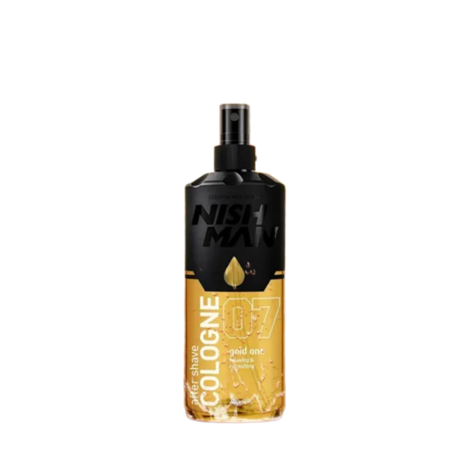 COLONIA NISH MAN DESPUÉS DEL AFEITADO 07 GOLD ONE 400 ML - 3
